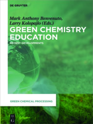 cover image of Green Chemistry Education